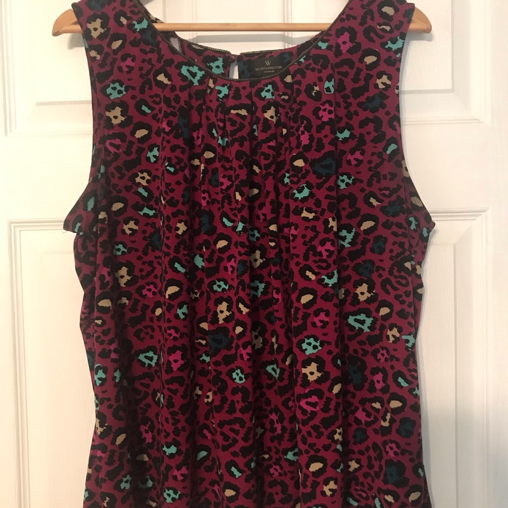 Worthington Woman Fierce blouse